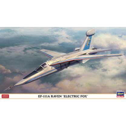 HASAGAWA 1/72 EF-111A RAVEN "ELECTRIC FOX" MODEL KIT