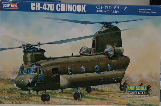 HOBBY BOSS 1/48 CH-47 CHINOOK HELICOPTER