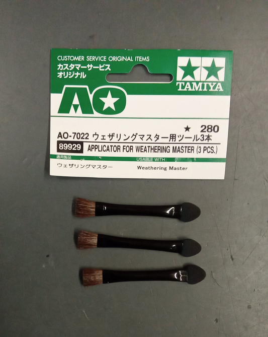 TAMIYA SPONGE BRUSH APPLICATORS 3PC