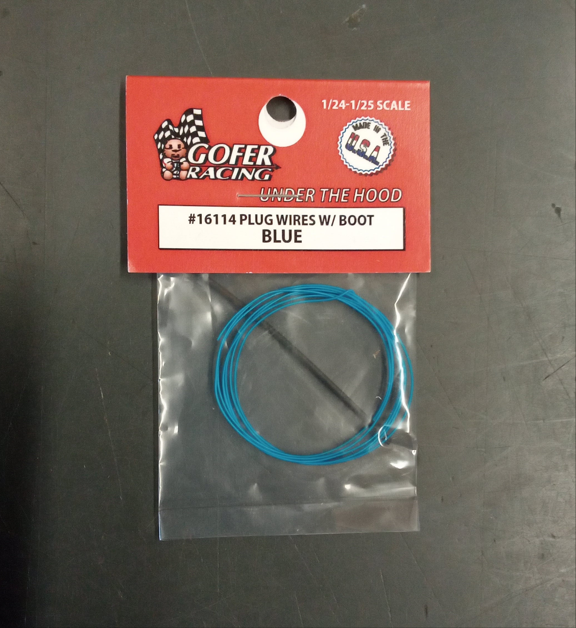 GOFER RACING BLUE SPARK PLUGE WIRES – Central Hobbies