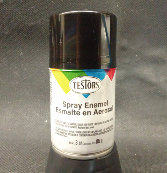 SPRAY ENAMEL BLACK