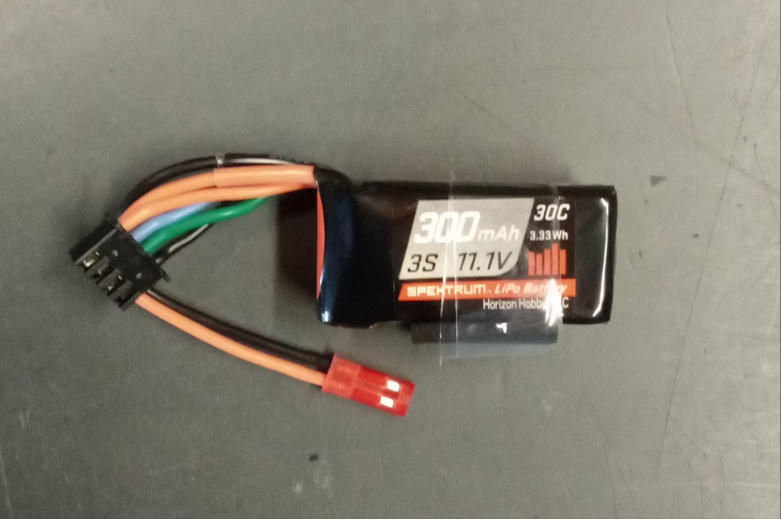 SPEKTRUM 300MAH 3S 11.1V 30C JST