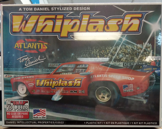 ATLANTIS 1/32 TOM DANIEL WHIPLASH FUNNY CAR SNAP TOGETHER