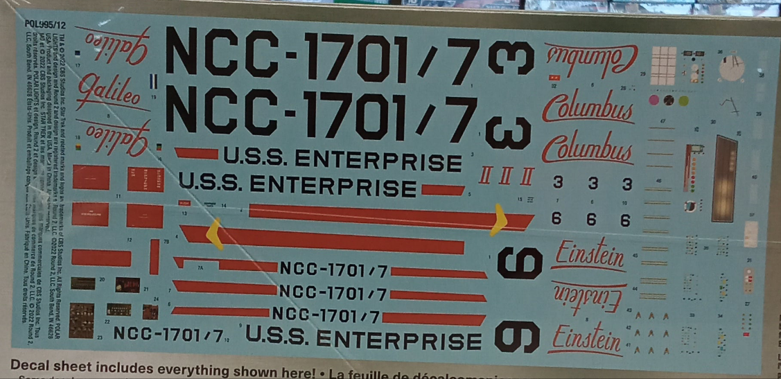 POLAR LIGHTS 1/32 GALILEO SHUTTLE CRAFT