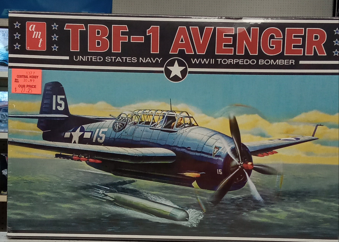 AMT 1/48 TBF AVENGER