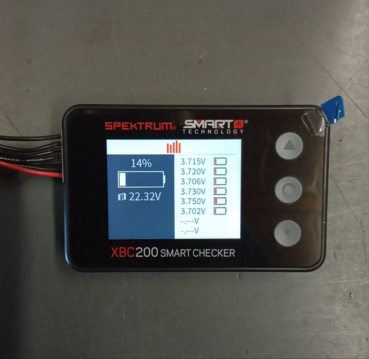 SPEKTRUM XBC200 BATTERY AND SERVO TESTER