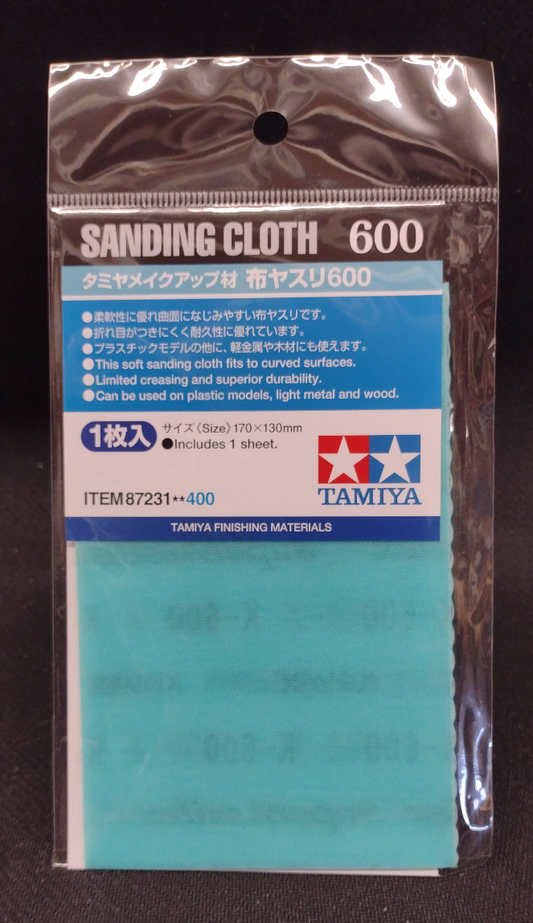 TAMIYA 600 SANDNG CLOTH