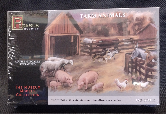 PEGASUS 1/48 FARM ANIMALS