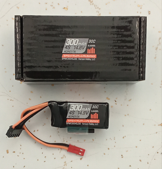 300MAH 4S 14.8V LIPO 30C