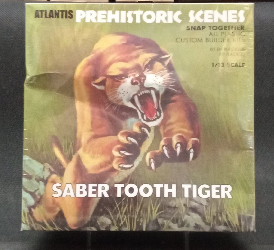 ATLANTIS SABER TOOTH TIGER MODEL KIT