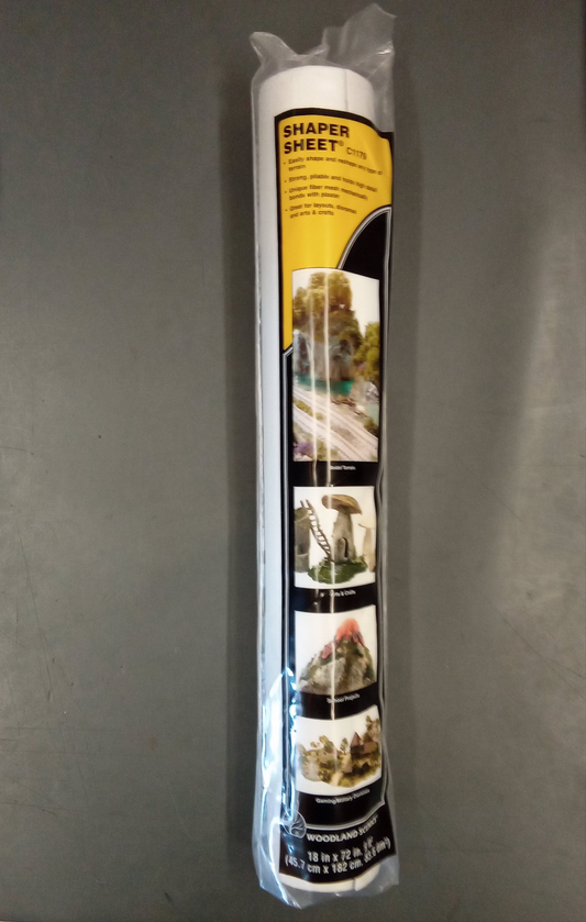 WOODLAND SCENICS SHAPER SHEET 18" WIDTH