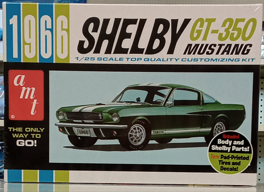 AMT 1/25  '66 SHELBY GT-350 MUSTANG