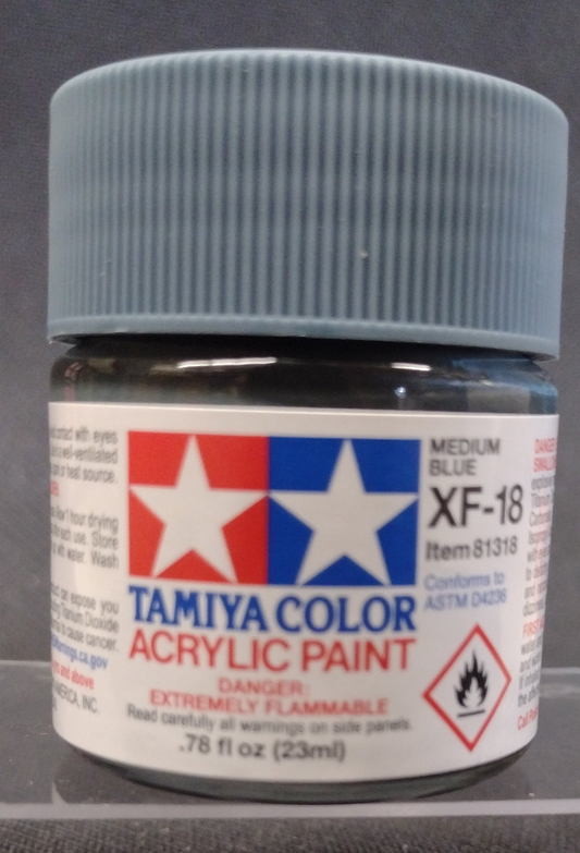 TAMIYA FLAT MEDIUM BLUE 23mL