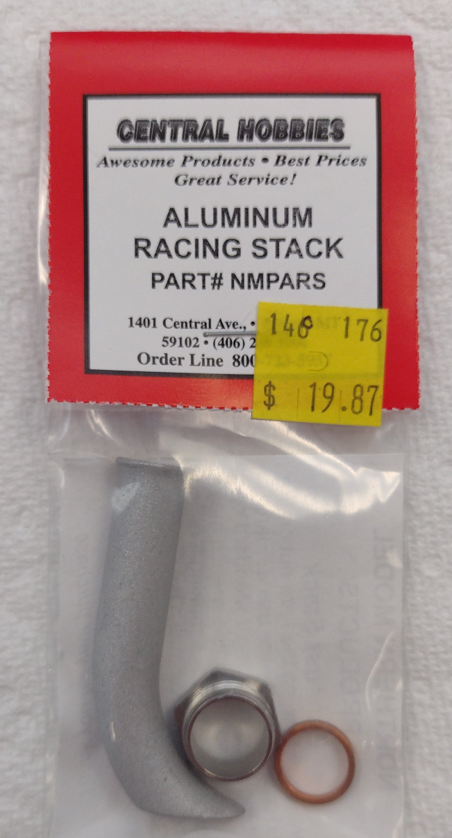 NMP ALUMINUM RACING STACK FOR YS 91 THROUGH 200 ENGINES