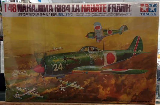 TAMIYA 1/48 JAPANESE NAKAJIMA HAYATE FRANK KI84IA