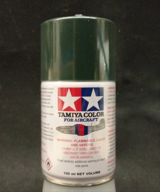 TAMIYA DARK GREEN AIRCRAFT SPRAY LACQUER