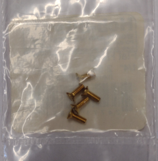 WOODLAND SCENICS FLATHEAD 2-56, 1/4"