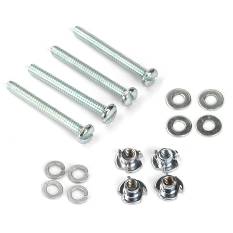 DUB128  BOLT/BLND NUT 6-32X1-1/4"