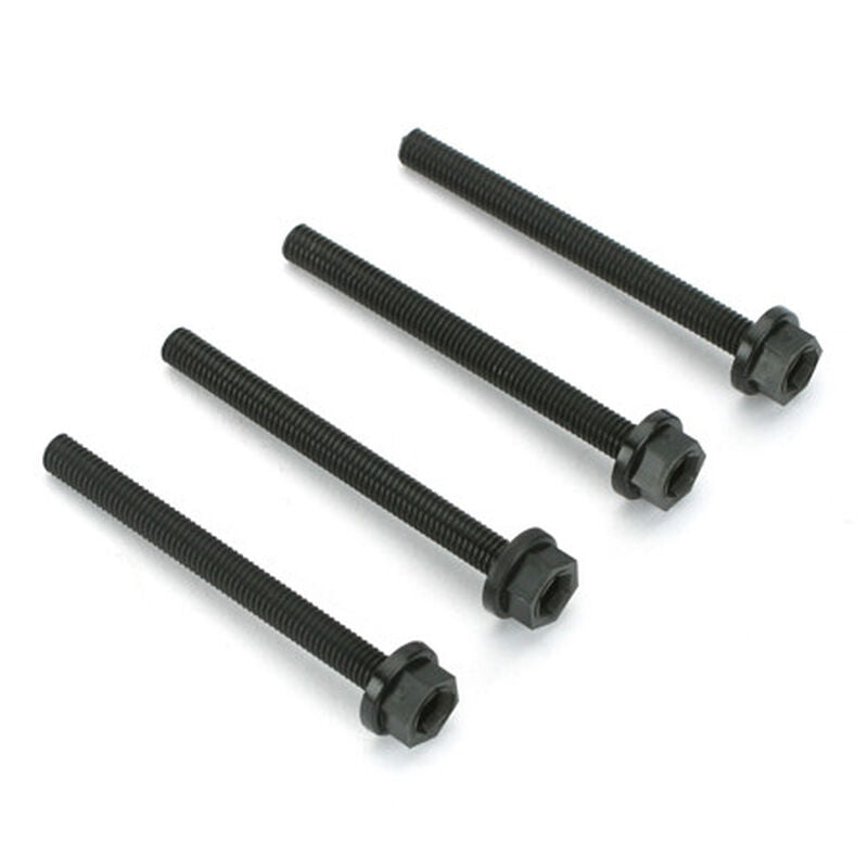 DUB164 WING BOLTS NYLON 10-32X2"