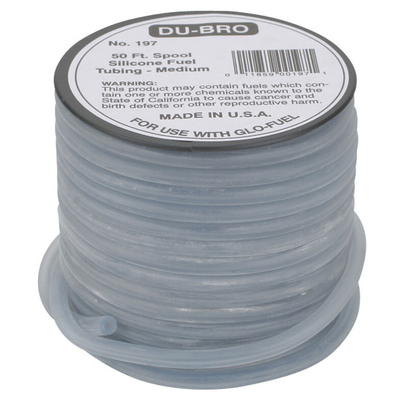 DUB197 SILICONE FUEL TUBING MEDIUM