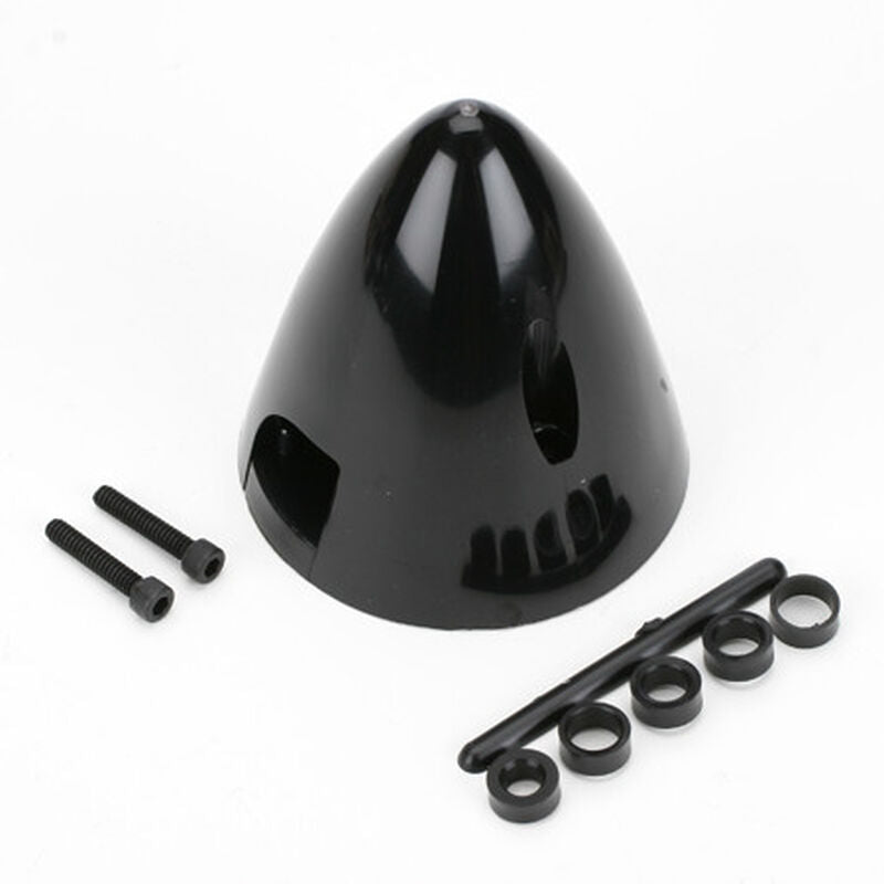 DUB285 SPINNER BLACK 2.5"