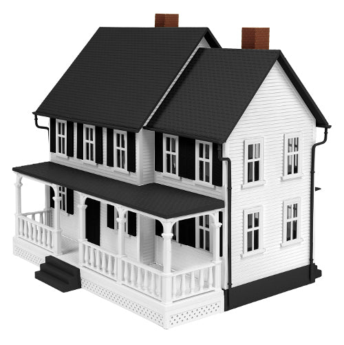 O FRASER HOUSE BUILT UP