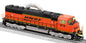 O BTO SD70MAC BNSF 9718