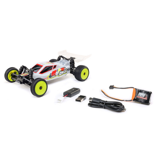 LOSI 1/24 Micro-B 2S 2WD RTR Race Buggy WHITE