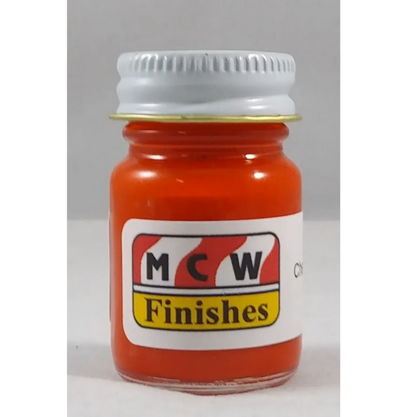 MCW CHEVY ENGINE RED ENAMEL 1/2 oz BOTTLE