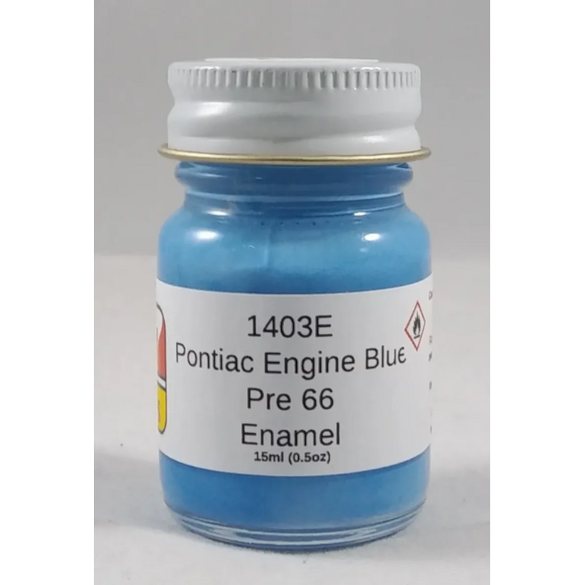 MODEL CAR WORKS PONTIAC ENGINE BLUE PRE 66