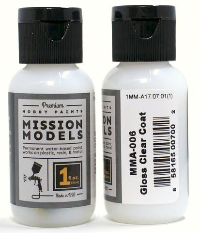 MISSION MODELS ACRYLIC GLOSS CLEAR COAT MSMA006