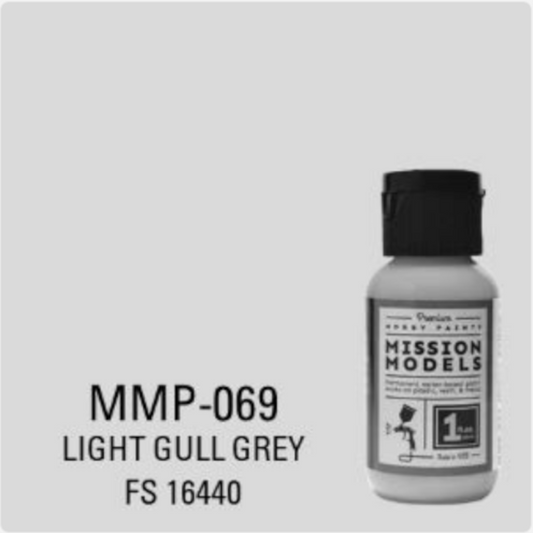 MISSION MODELS LIGHT GULL GREY FS16440 ACRLIC PAINT