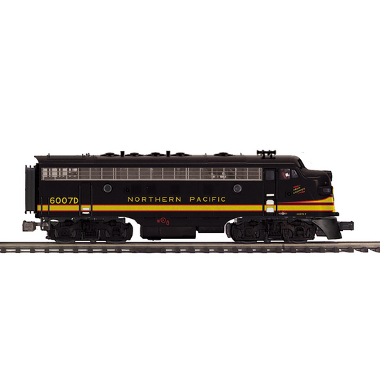 MTH O GAUGE NORTHERN PACIFIC F7A DIESEL #6007D POWERED