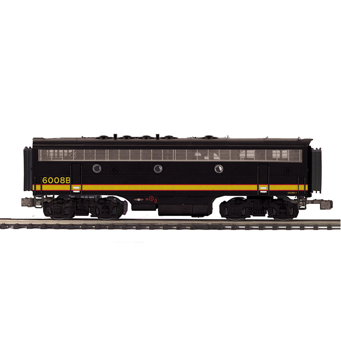 MTH O GAUGE NORTHERN PACIFIC F7 B-UNIT DIESEL #6008B NON-POWERED