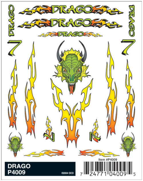 DRY TRANFER DECAL DRAGO