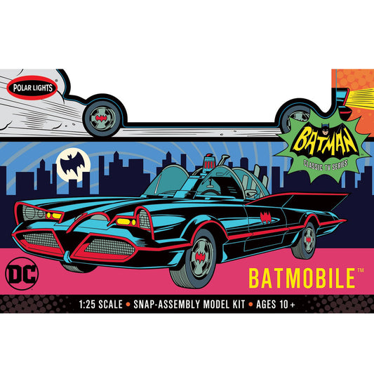 POLAR LIGHTS 1/25 BATMOBILE SNAP TOGETHER MODEL