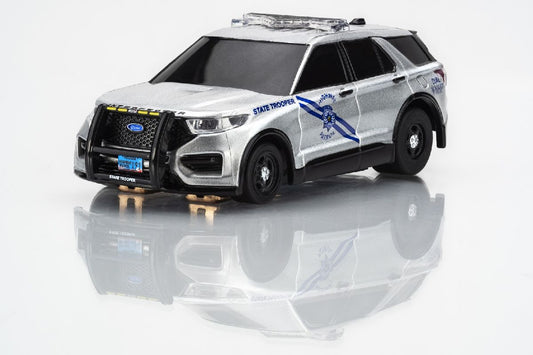 AFX 1/64 STATE TROOPER FORD EXPLORER WITH WORKING LIGHTS
