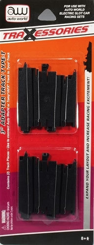 AUTOWORLD 3" SLOT CAR TRACK ADAPTOR  AUTOWORKD/AFX TO TYCO