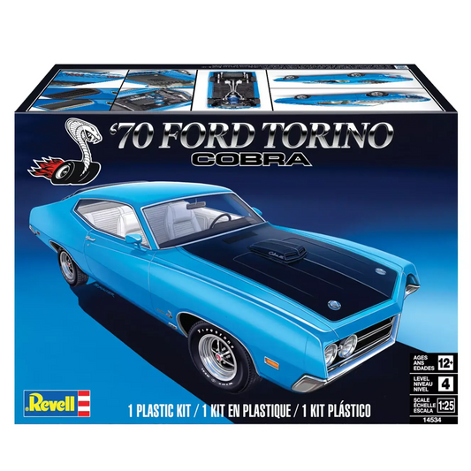 REVELL 1/25 '70 FORD TORINO