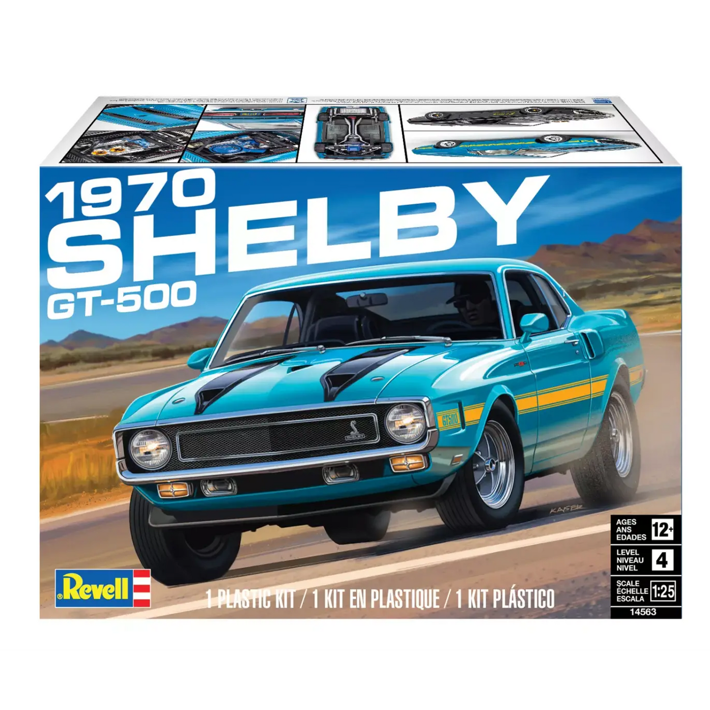 REVELL 1/25 '70 SHELBY GT-500