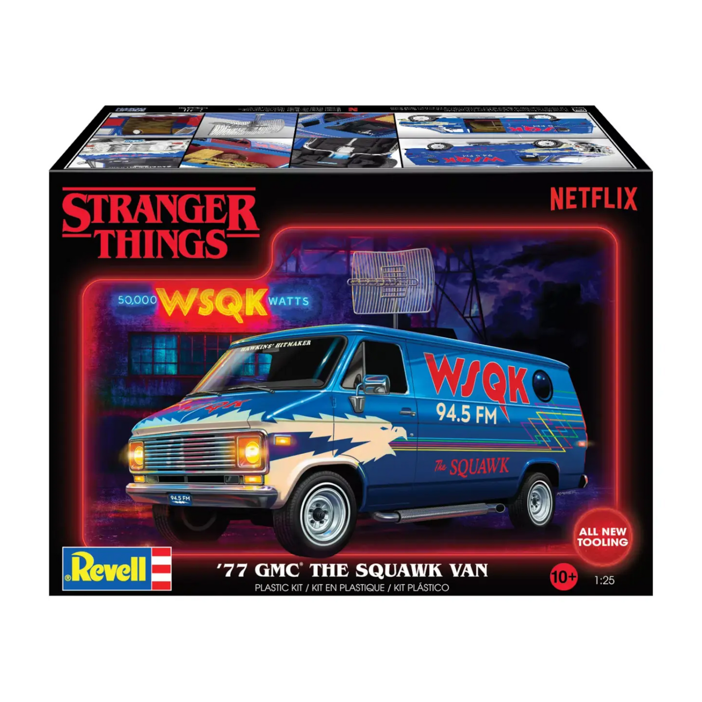 REVELL ‘77 GMC The Squawk Van “Stranger Things”