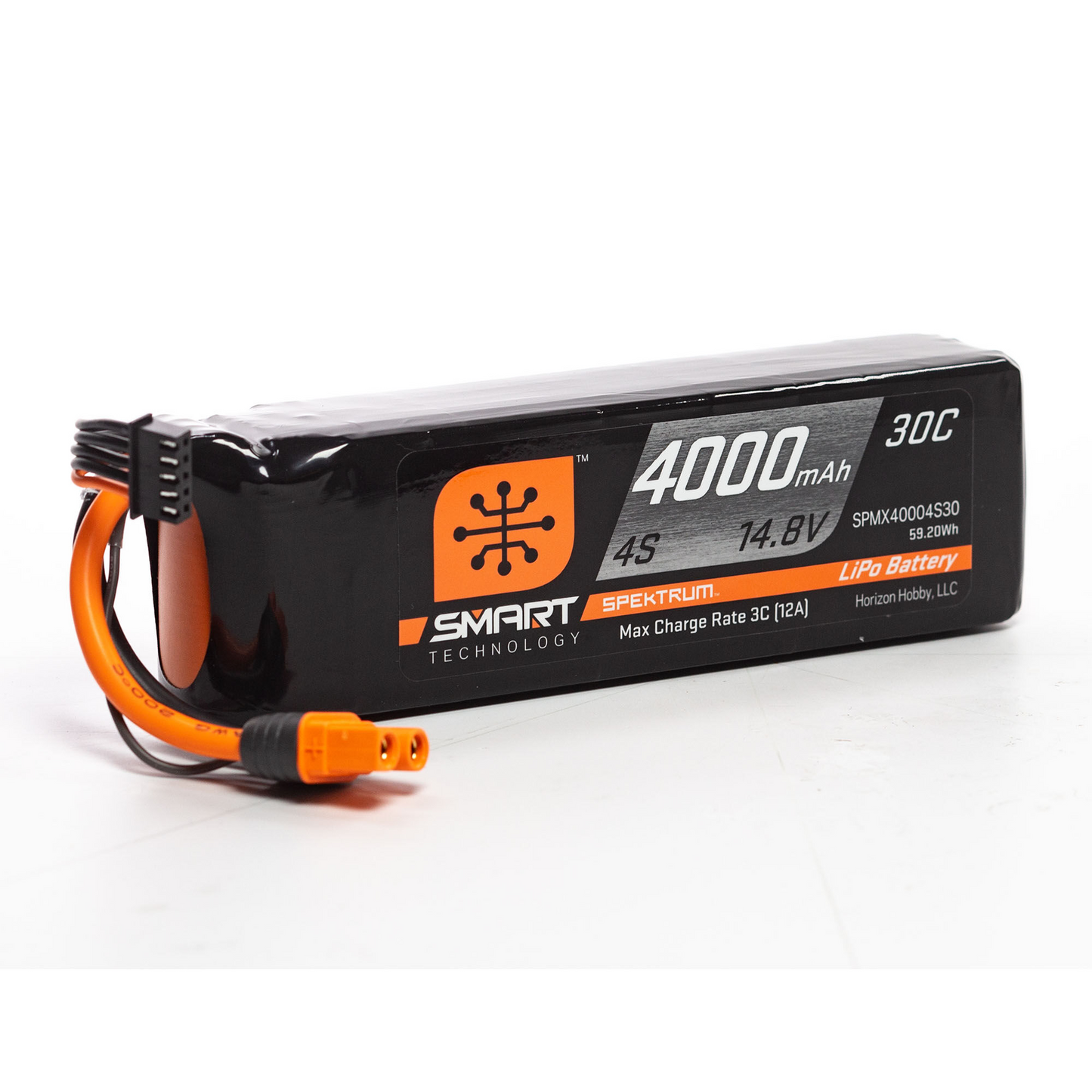 SPEKTRUM 4000MAH 4S 14.8VOLT SMMART 30C IC3