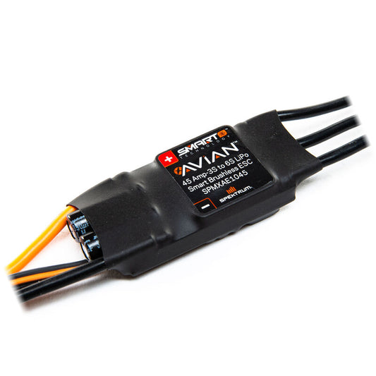 SPEKTRUM AVIAN 45AMP BRUSHLESS SMART ESC 6S SPMXAE1045
