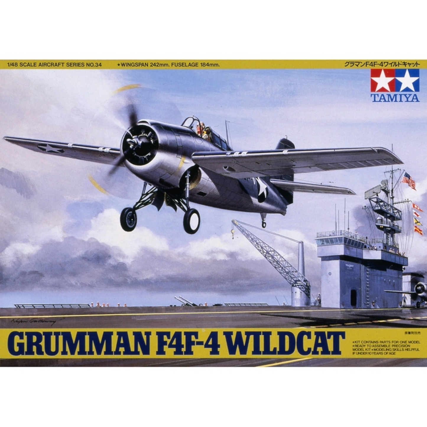 TAMIYA 1/48 GRUMMAN F4 WILDCAT