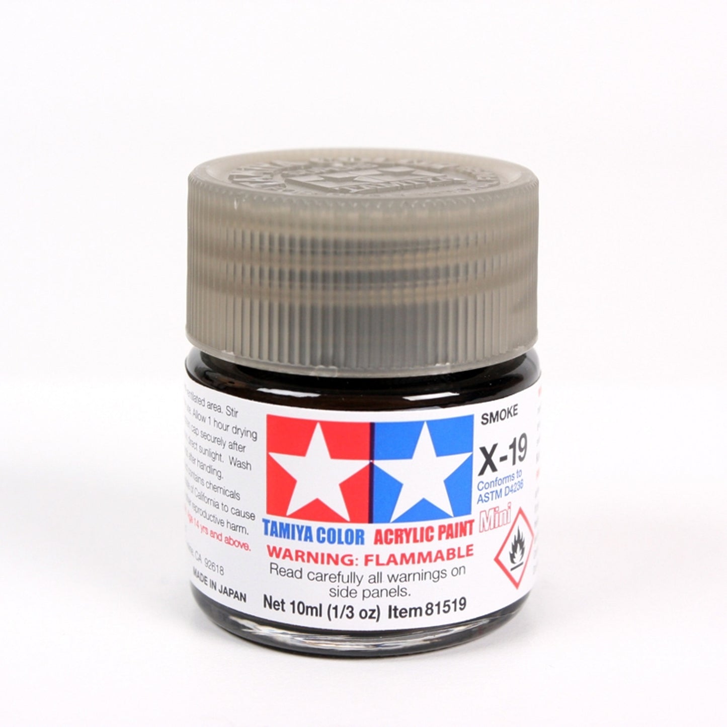 TAMIYA ACRYLIC MINI SMOKE X-19