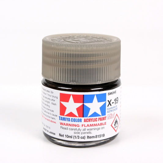 TAMIYA ACRYLIC MINI SMOKE X-19