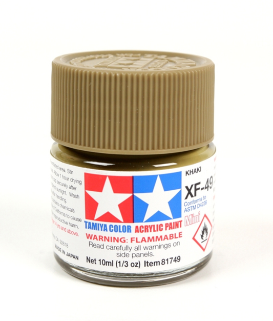 TAMIYA FLAT KHAKI ACRYLIC XF-49