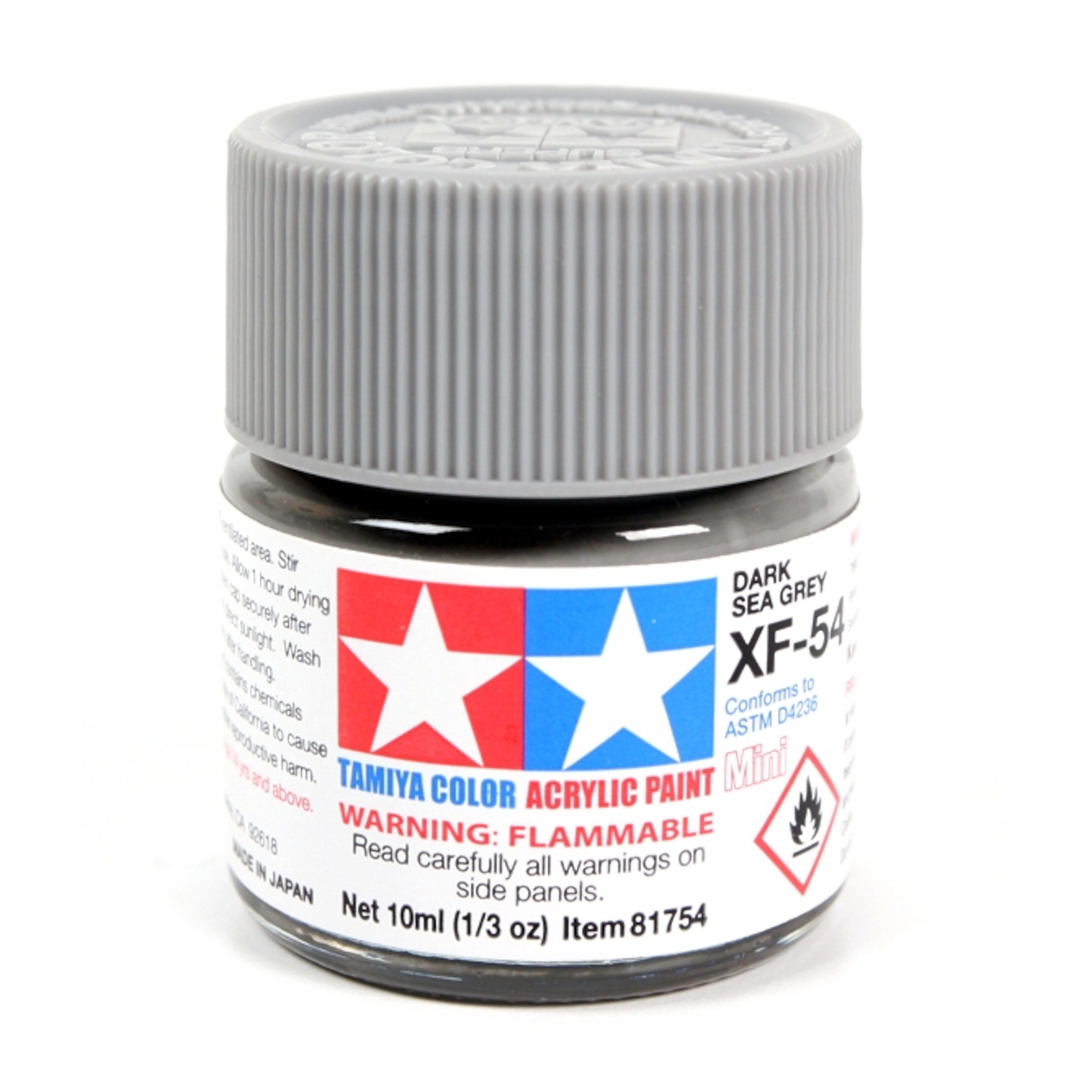 TAMIYA DARK SEA GREY ACRYLIC PAINT 10mi BOTTLE