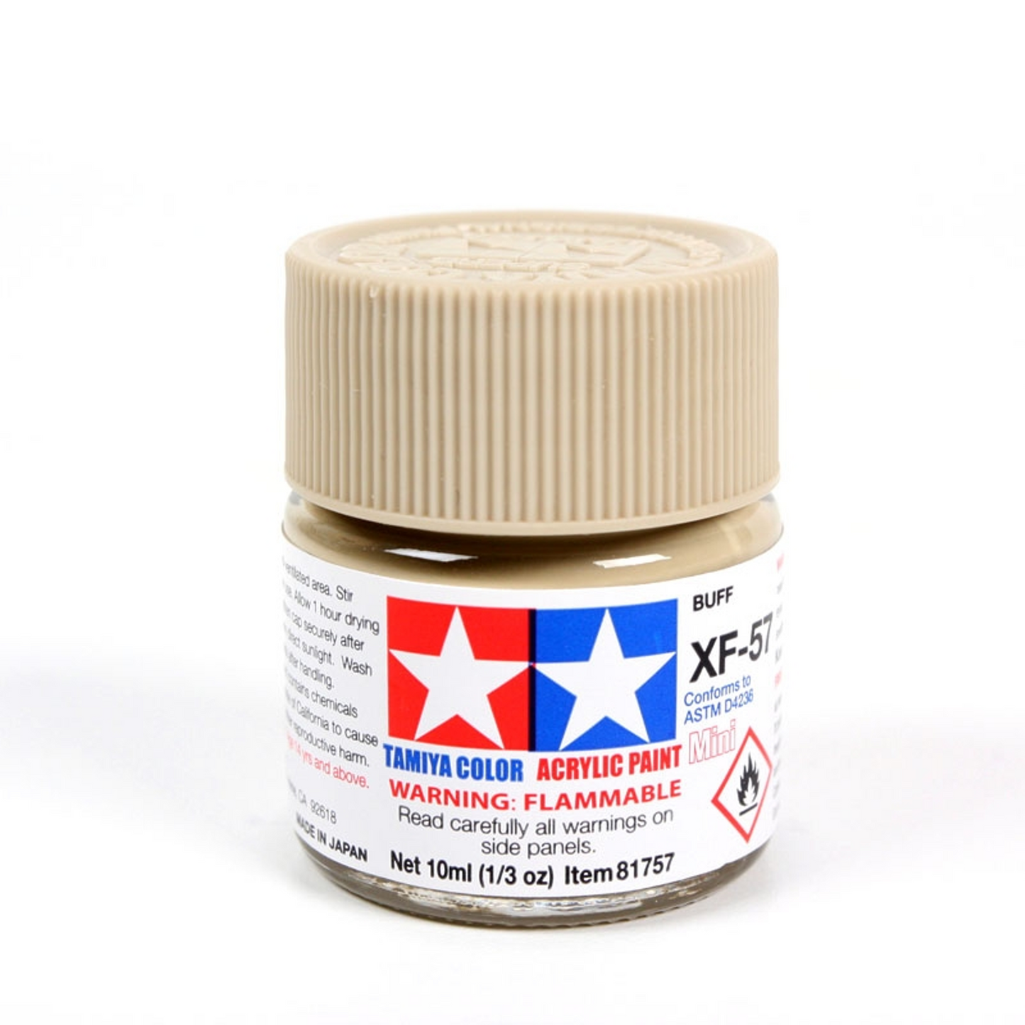 TAMIYA MINI ACRYLIC XF-57 BUFF