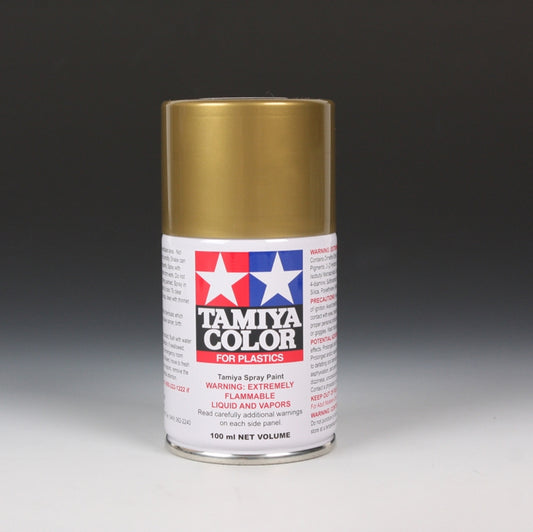 TAMIYA GOLD SPRAY LACQUER TS-21 100mL (3.3oz) CAN